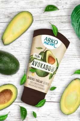 Arko Moisturizing Cream with Avocado Oil - 24 Hour Hydration, Non-Greasy, Vitamin Enriched for Dry Skin