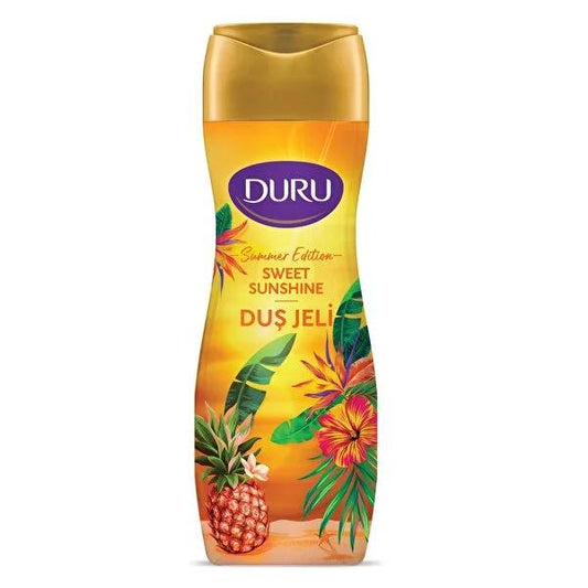 Duru Sweet Sunshine Shower Gel, Summer Edition - 15.22 fl oz - Refreshing Beach-Inspired Fragrance