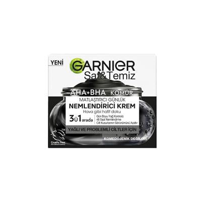 Garnier Daily Moisturizing Cream for Oily Skin - Garnier Pure Charcoal Mattifying Moisturizing Cream 50ml