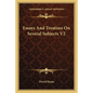 Essays and Treatises on Several Subjects V2 - Paperback