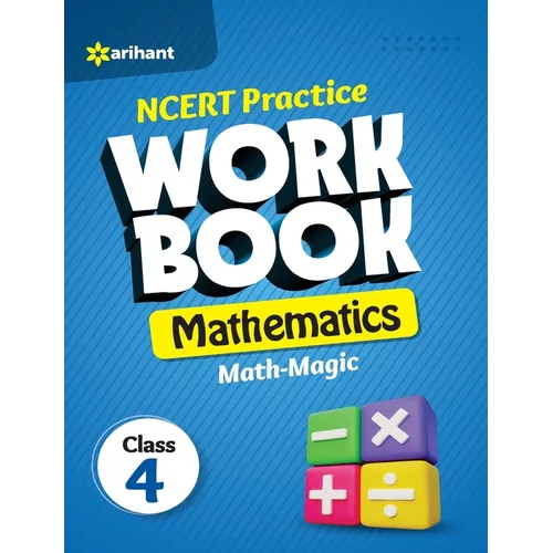 NCERT Practice Workbook Mathematics Math-Magic Class 4th - Paperback