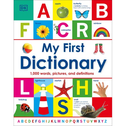 My First Dictionary: 1,000 Words, Pictures, and Definitions - Hardcover