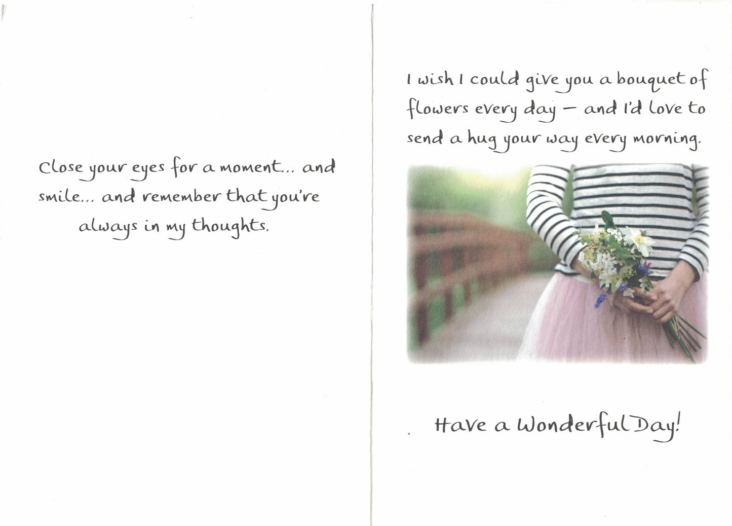 Smiles And Hugs To You Greeting Card