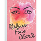 Makeup Face Charts Book: Double Sided Makeup Face Chart Sheets for Makeup Artist Hobbyists Enthusiasts Professional and Amateur - Paperback