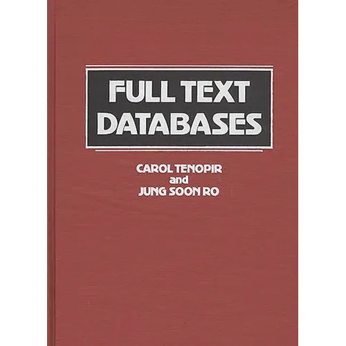 Full Text Databases - Hardcover