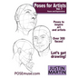Poses for Artists Volume 7 - Faces and Expressions: An essential reference for figure drawing and the human form. (Inspiring Art and Artists) - Paperback