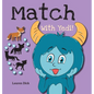 Match With Yedi!: (Ages 3-5) Practice With Yedi! (Matching, Shadow Images, 20 Animals) - Hardcover