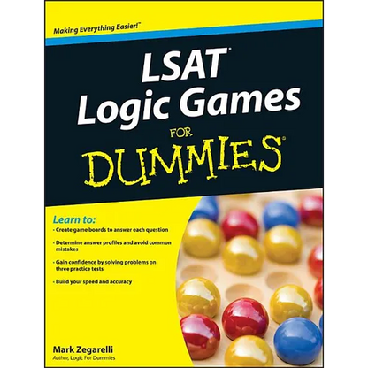 LSAT Logic Games For Dummies - Paperback