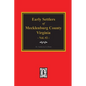 Early Settlers of Mecklenburg County, Virginia. (Volume #2) - Paperback