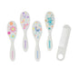 Bebedor Baby Hair Care Set - Soft Bristle Brush & Mini Comb for Newborns