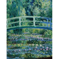Claude Monet Daily Planner 2025: The Japanese Bridge Painting French Impressionism Art Year Organizer: January-December (12 Months) - Paperback