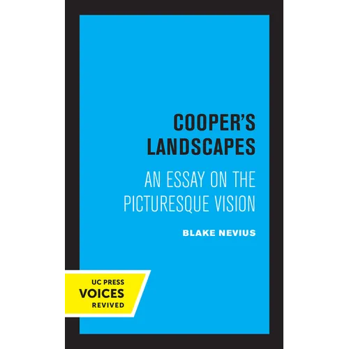 Cooper's Landscapes: An Essay on the Picturesque Vision - Paperback