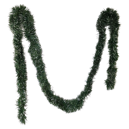 Pine Tinsel Garland - 9 Foot -
