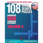 108 Word Search Puzzles with the American Sign Language Alphabet, Volume 05: ASL Fingerspelling Word Search Games - Paperback