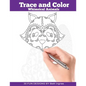 Trace and Color: Whimsical Animals: Adult Activity Book - Paperback