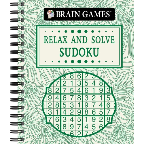Brain Games - Relax and Solve: Sudoku (Toile) - Spiral