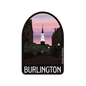 Vinyl Landmark Sticker - Burlington