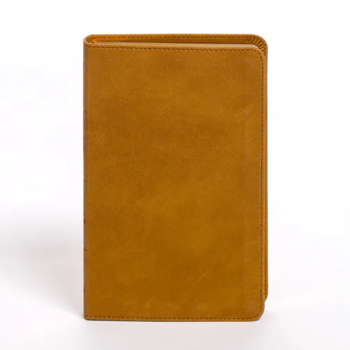 KJV Personal Size Bible, Camel Suedesoft Leathertouch - Imitation Leather