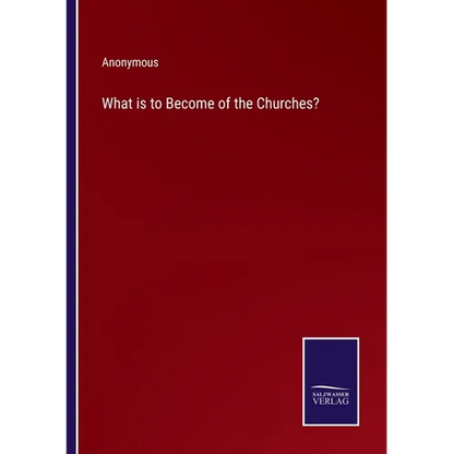 What is to Become of the Churches? - Paperback