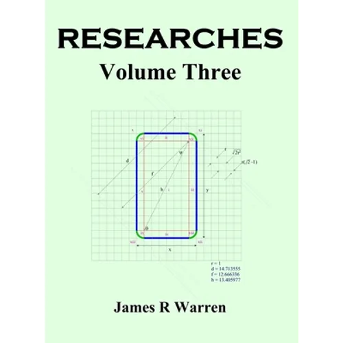Researches: Volume Three - Hardcover