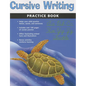 Cursive Writing Practice Book (Flash Kids Harcourt Family Learning) - Paperback