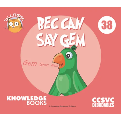 Bec Can Say Gem: Book 38 - Paperback
