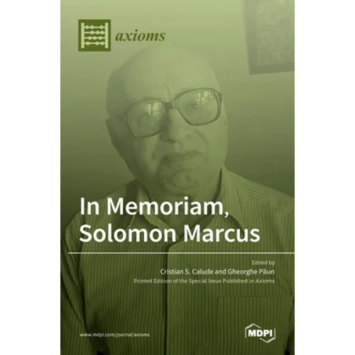 In Memoriam, Solomon Marcus - Hardcover