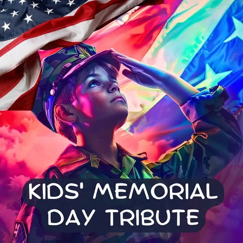 Kids' Memorial Day Tribute: Remembering Our Heroes - A Memorial Day Book for Kids - Paperback