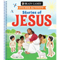 Brain Games - Sticker Activity: Stories of Jesus (for Kids Ages 3-6) - Spiral