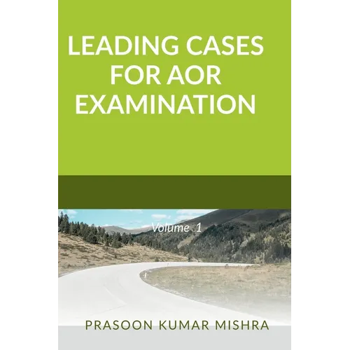 Leading Cases for Aor Examination - Paperback