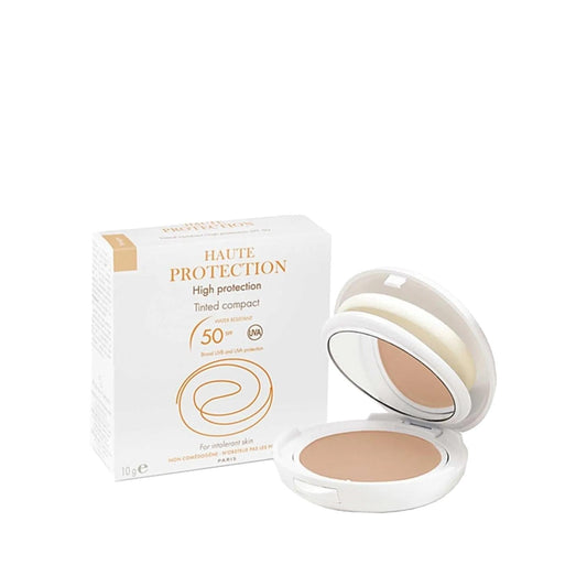 Avene Mineral Sun Protection Compact SPF 50+ - Tinted, Portable Sun Care for Sensitive Skin