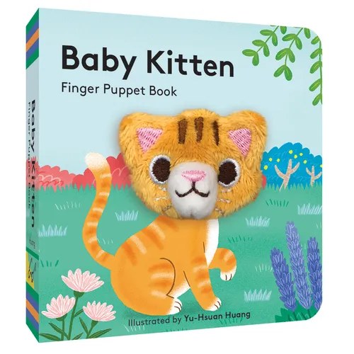 Baby Kitten: Finger Puppet Book: (Board Book with Plush Baby Cat, Best Baby Book for Newborns) - Board Book