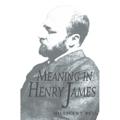 Meaning in Henry James - Paperback