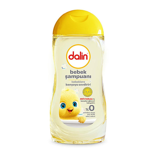 Dalin Gentle Baby Shampoo - Hypoallergenic, Dermatologically Tested, 6.76 fl oz