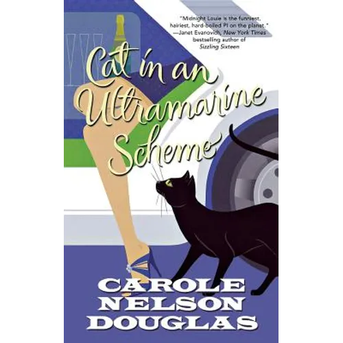 Cat in an Ultramarine Scheme: A Midnight Louie Mystery - Paperback