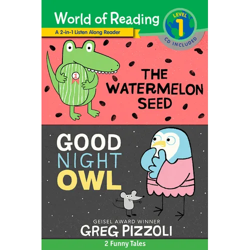 The Watermelon Seed and Good Night Owl 2-In-1 Listen-Along Reader: 2 Funny Tales with CD! [With Audio CD] - Paperback