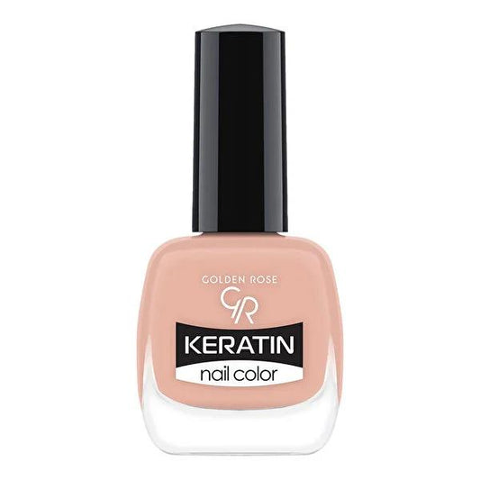 Golden Rose Keratin Nail Polish No. 115 - Long-Lasting Color with Keratin Enrichment