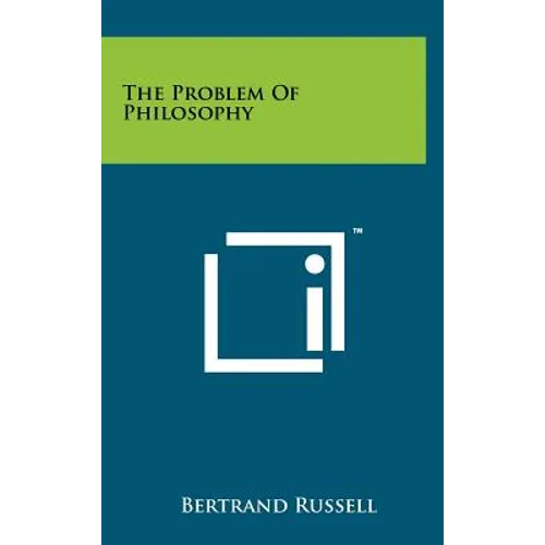 The Problem Of Philosophy - Hardcover