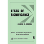 Tests of Significance 4 - Paperback
