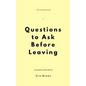 Questions to ask before leaving - Paperback