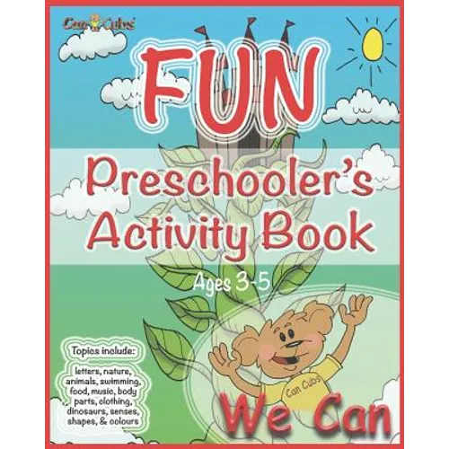 Fun Preschooler's Activity Book: Can Cubs English - Paperback
