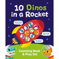 10 Dinos in a Rocket - Hardcover
