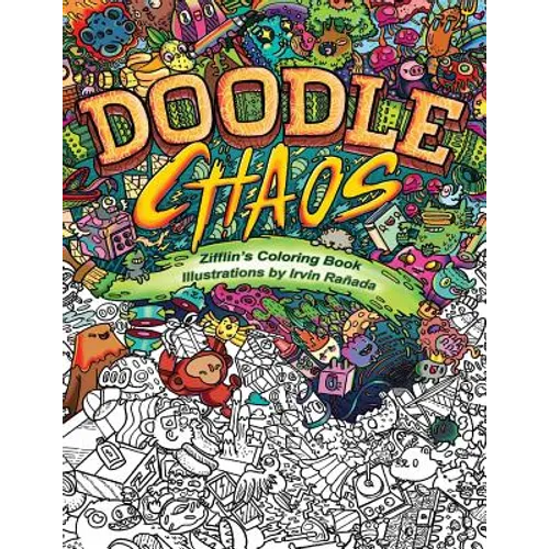 Doodle Chaos: Zifflin's Coloring Book - Paperback