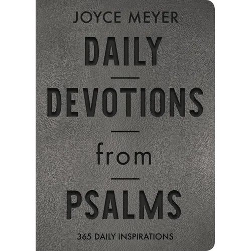 Daily Devotions from Psalms: 365 Daily Inspirations - Leather