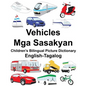 English-Tagalog Vehicles/Mga Sasakyan Children's Bilingual Picture Dictionary - Paperback