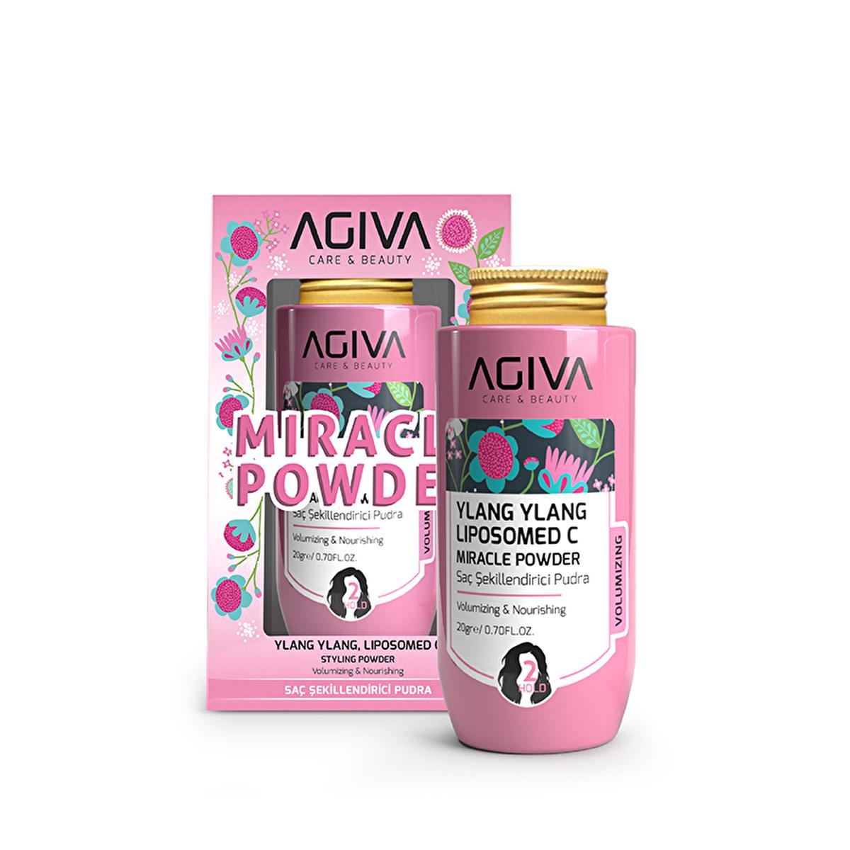 Agiva Milk Protein Hair Styling Powder: Volumizing, Oil Absorbing, Matte Finish Hair Volume Powder For Thicker, Fuller Hair