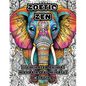 Zoetic Zen: Illuminated Animal Mandalas for Mindful Coloring - Paperback