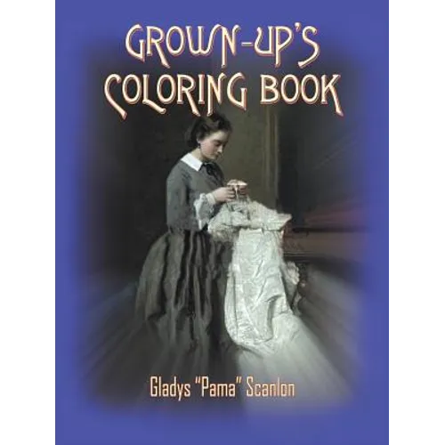 Grown-Up's Coloring Book - Paperback