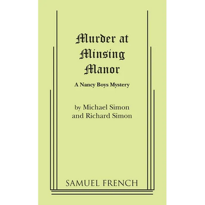 Murder at Minsing Manor: A Nancy Boys Mystery - Paperback