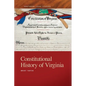 Constitutional History of Virginia - Paperback